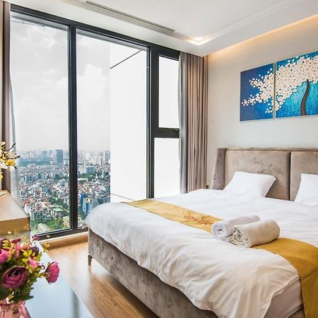 Hi-Home Suites - Vinhomes Metropolis Hanoj Exteriér fotografie