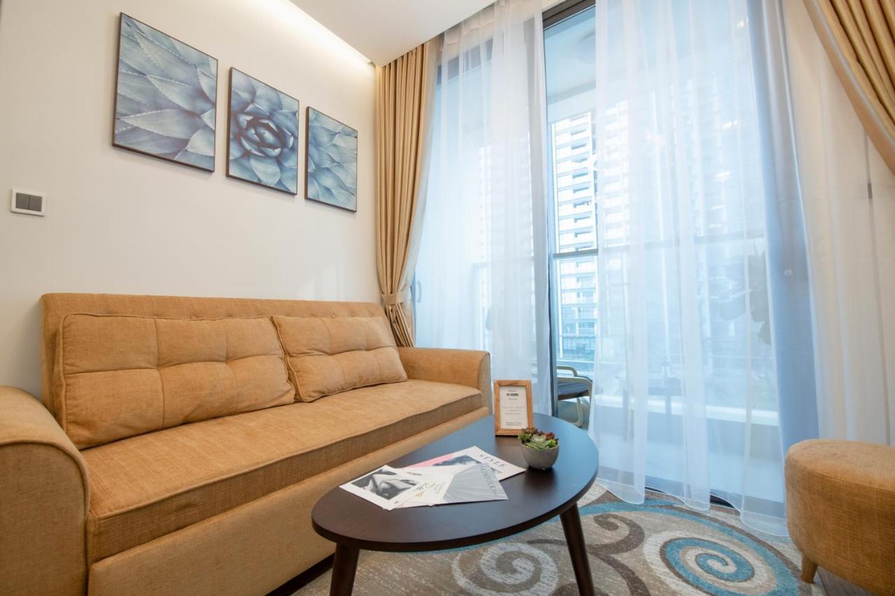 Hi-Home Suites - Vinhomes Metropolis Hanoj Exteriér fotografie