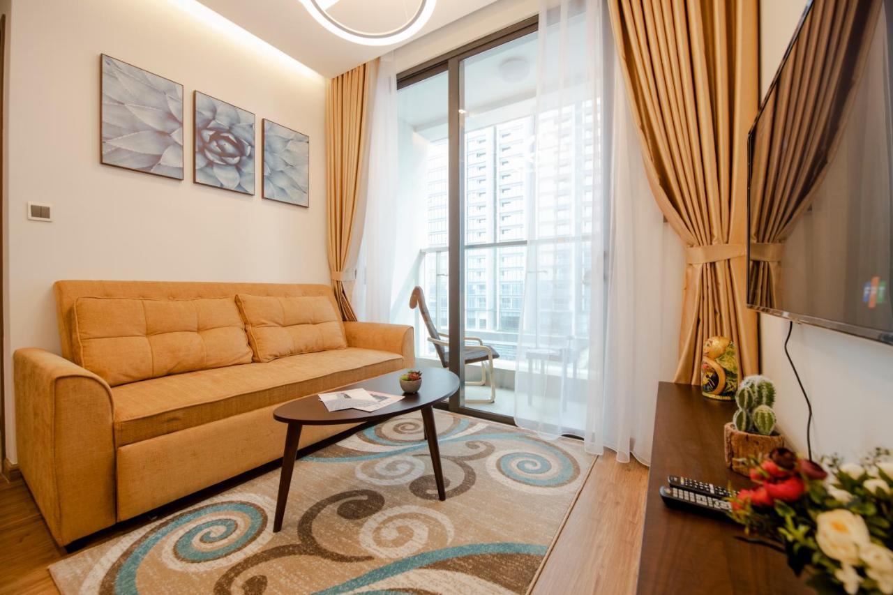 Hi-Home Suites - Vinhomes Metropolis Hanoj Exteriér fotografie