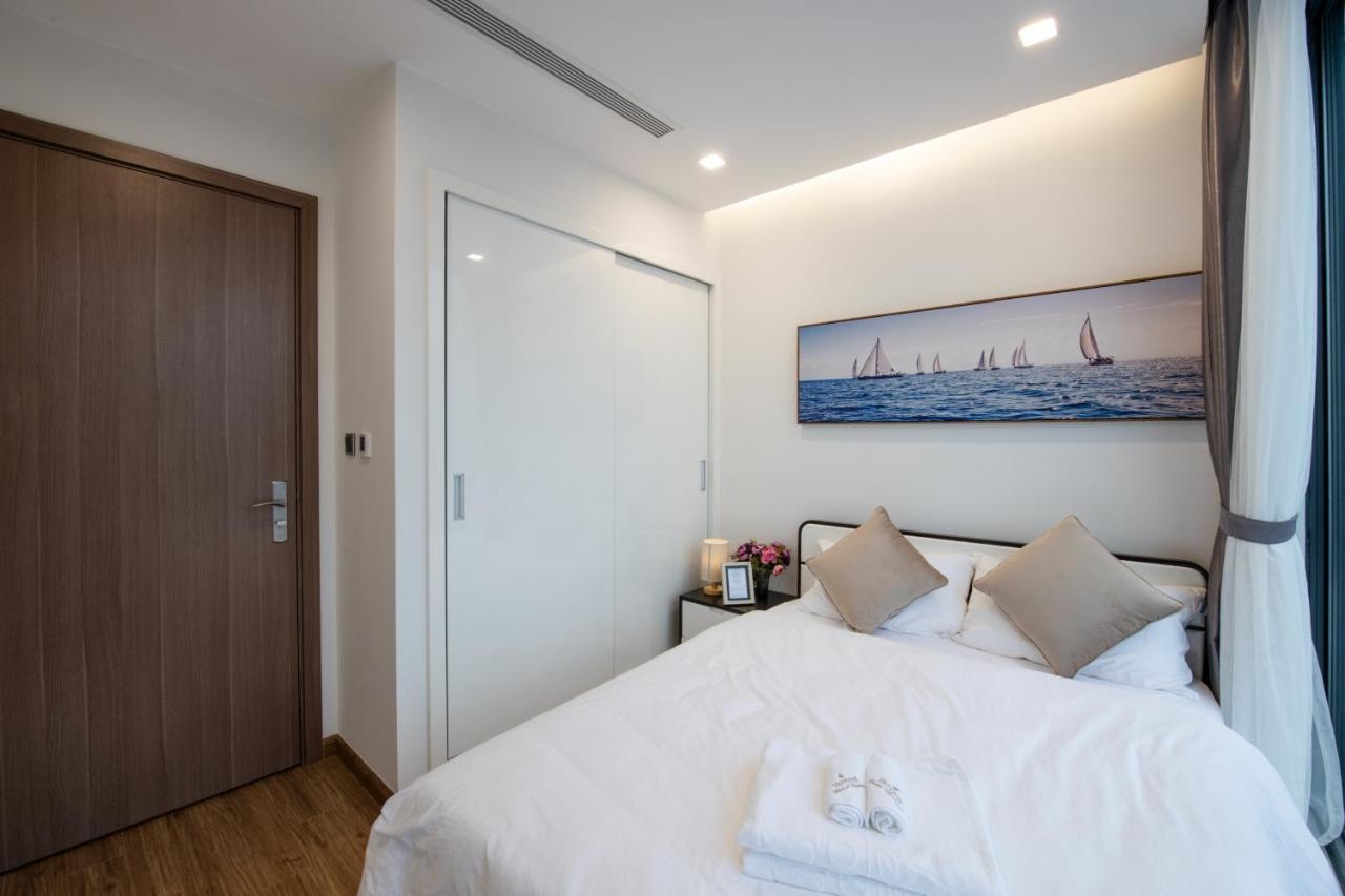 Hi-Home Suites - Vinhomes Metropolis Hanoj Exteriér fotografie