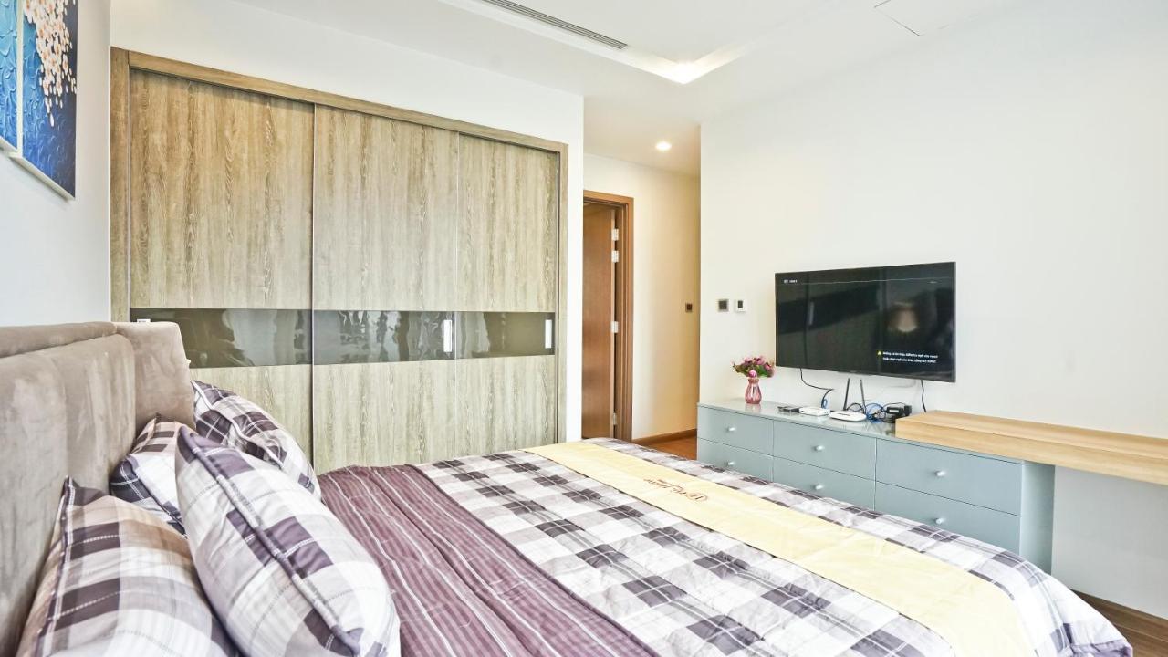 Hi-Home Suites - Vinhomes Metropolis Hanoj Exteriér fotografie