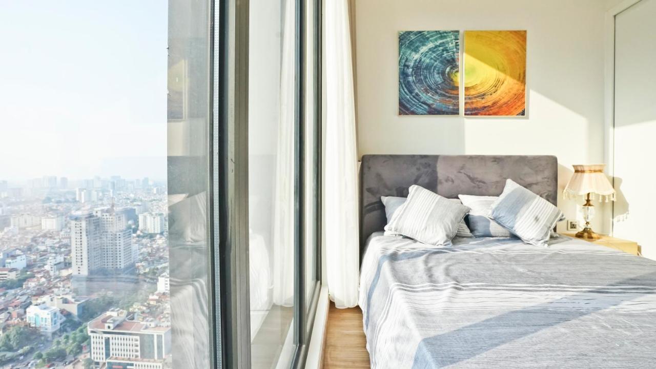 Hi-Home Suites - Vinhomes Metropolis Hanoj Exteriér fotografie