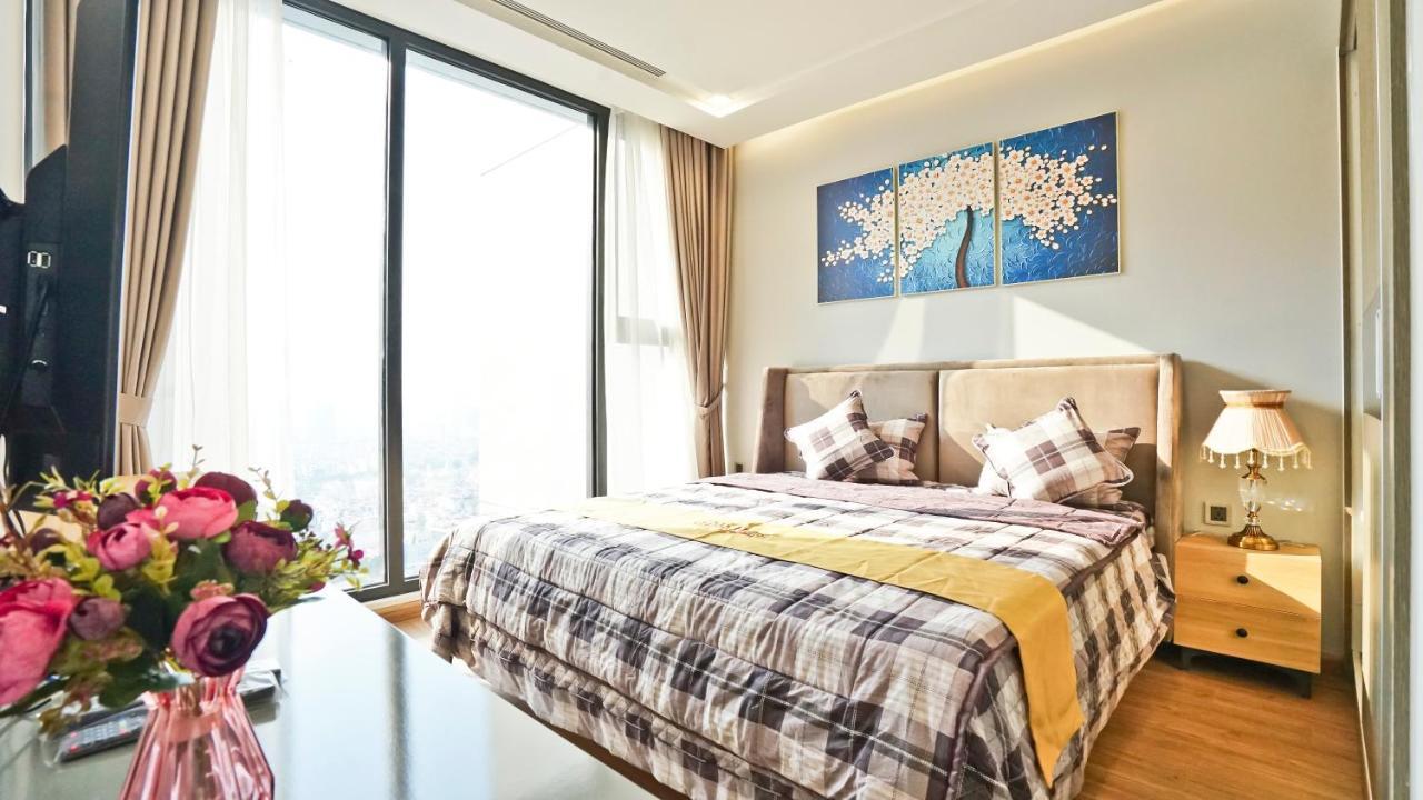 Hi-Home Suites - Vinhomes Metropolis Hanoj Exteriér fotografie